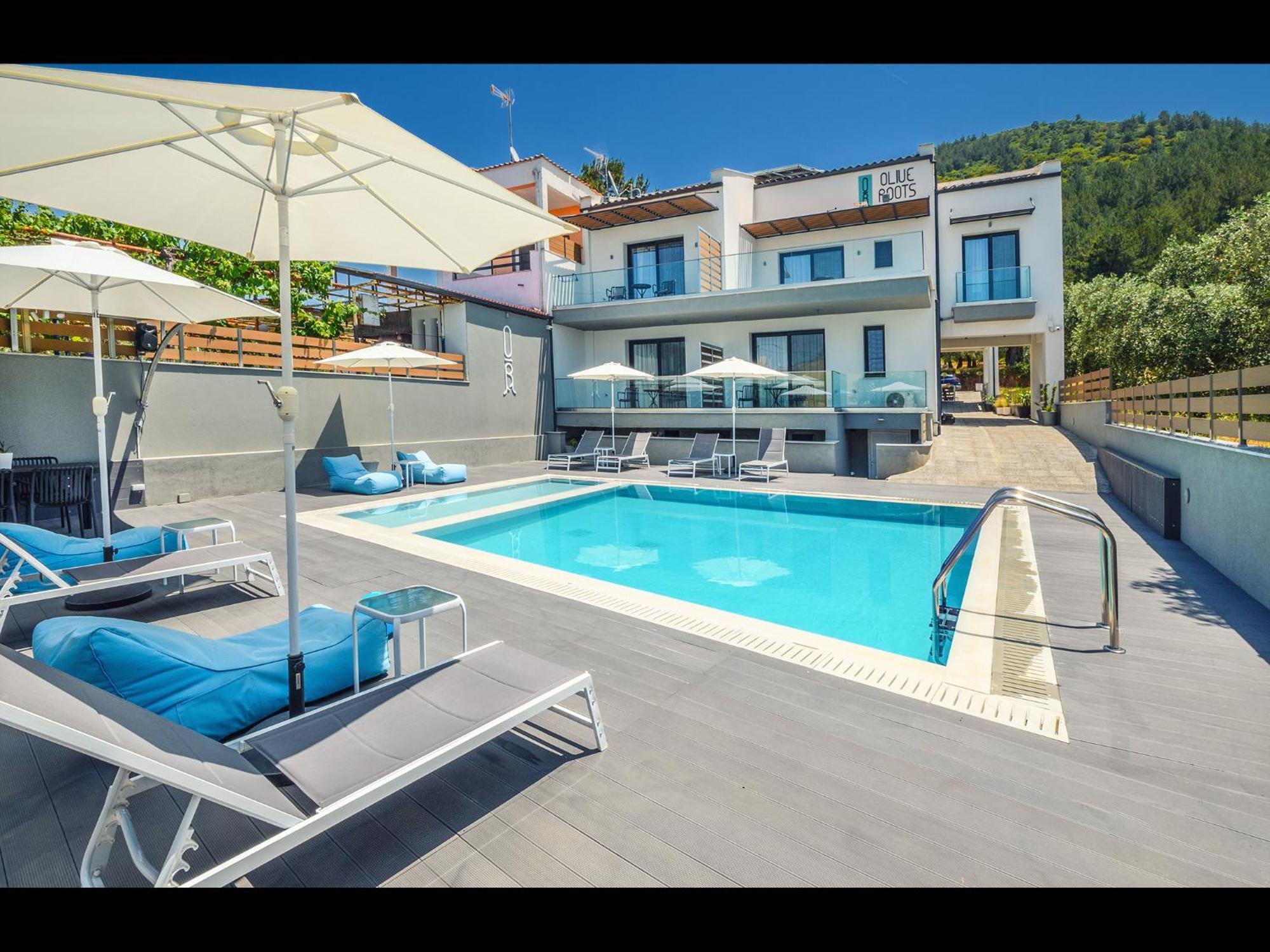 Olive Roots Hotel Skala Rachoni  Exterior photo