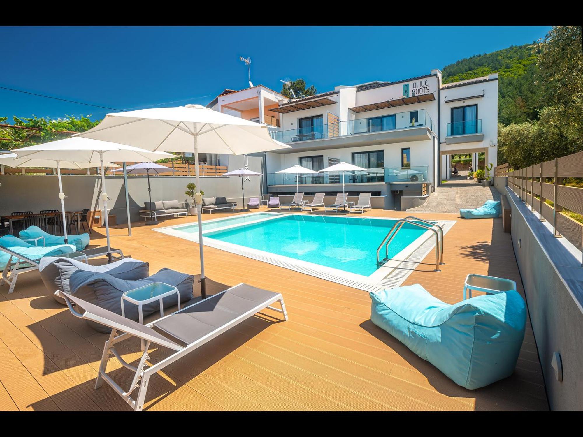 Olive Roots Hotel Skala Rachoni  Exterior photo