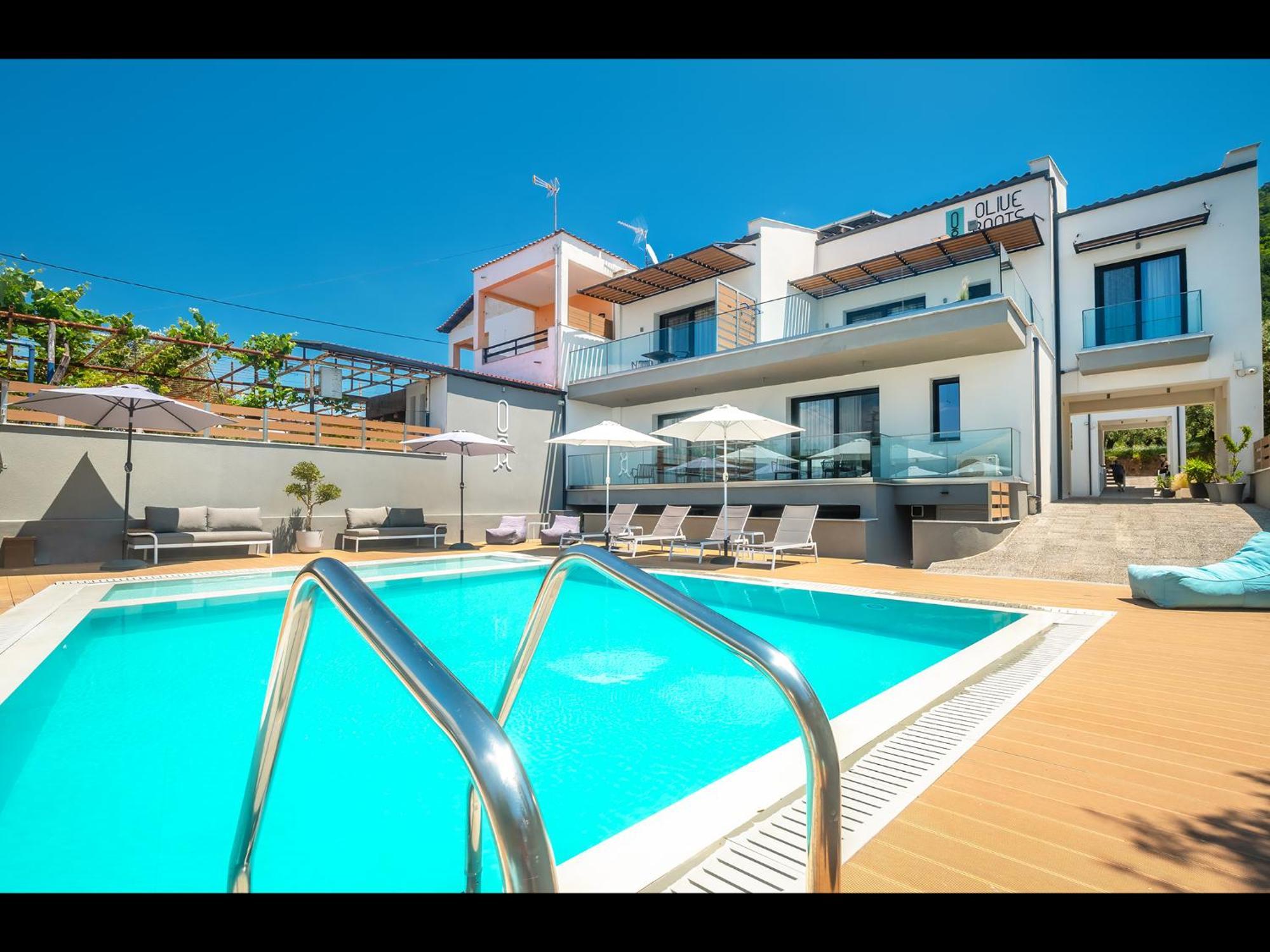 Olive Roots Hotel Skala Rachoni  Exterior photo